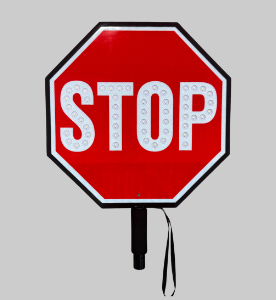 LED Stop Sign Paddle