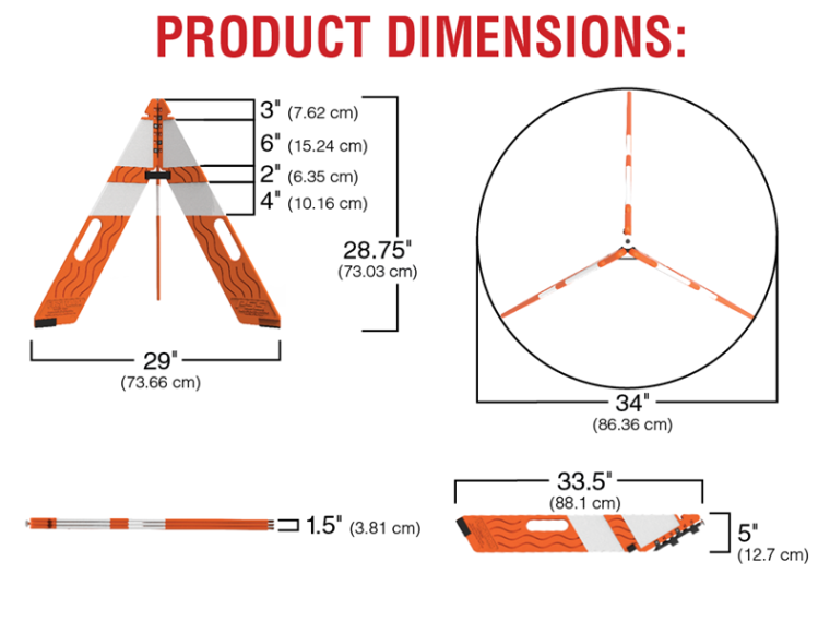 FirstGard™ Folding Cone - Image 3