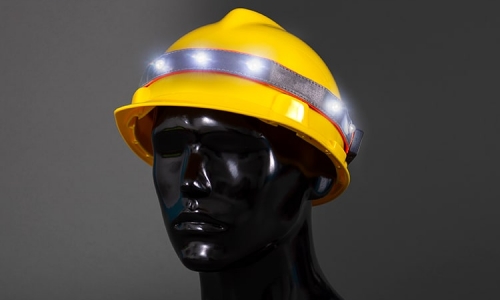 Be Seen Clearly on Job Sites with a Bright Hard Hat Light