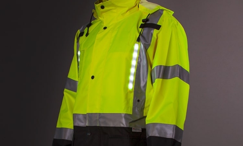 Get Covered from Cool Fall Rain with a Hi Vis Rain Jacket