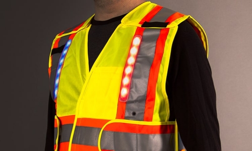 Reflective Safety Vests Provide Quick and Simple Added Safety