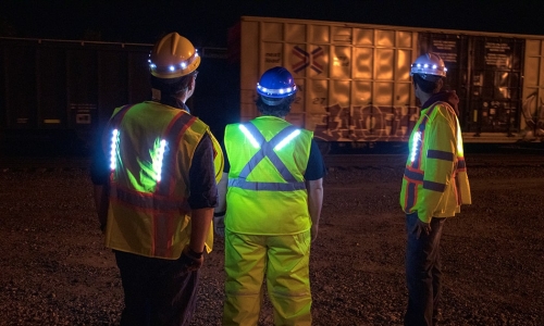 Workers Stay Protected and Illuminated with Lighted Apparel