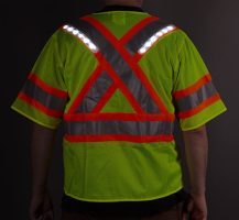 Hi-Vis LED Safety Vest - Canadian Style (Class 3) - Image 4