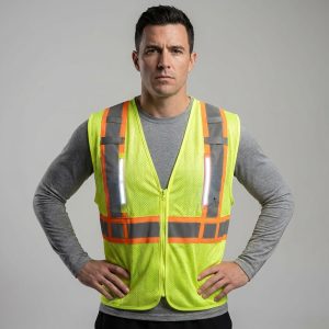 Hi-Vis LED Mesh Break-Away Vest (Class 2)