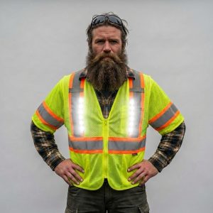 Hi-Vis LED Safety Vest - Canadian Style (Class 3)