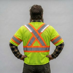 Hi-Vis LED Safety Vest - Canadian Style (Class 3)